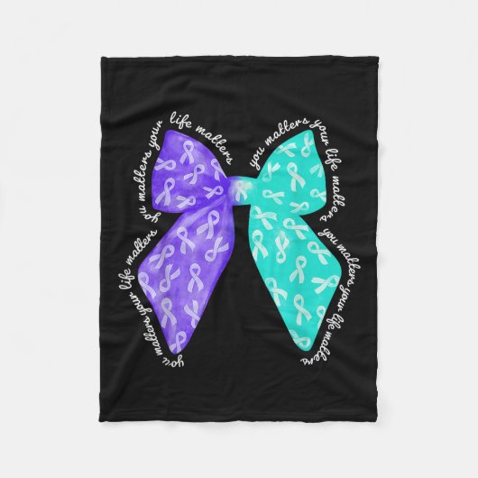 Couverture Polaire You S Your Life S Suicide Prevention Awareness (Devant)