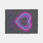 Couverture Polaire You Semicolon Heart Suicide Prevention Awareness (Devant (Horizontal))