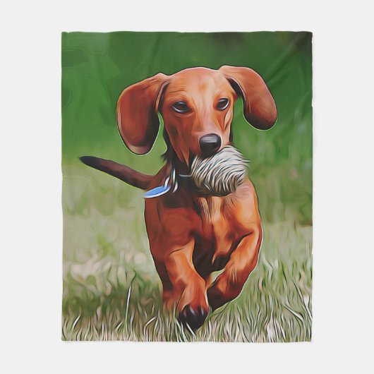 Couverture Polaire You Should See My Wiener Is Action Poster (Devant)