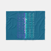 Couverture Polaire You Suicide Prevention Awareness Mental Health Mon (Devant (Horizontal))