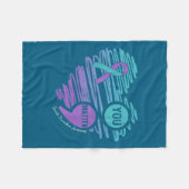 Couverture Polaire You Suicide Prevention Awareness Semicolon Suprt  (Devant (Horizontal))