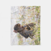 Couverture Polaire Young Baboon (Devant)