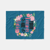 Couverture Polaire Your Feelings Are Valid Mental Health People With (Devant (Horizontal))