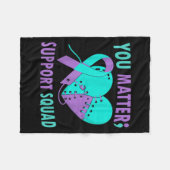 Couverture Polaire Your Life S Semicolon Suicide Prevention Awareness (Devant (Horizontal))