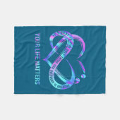 Couverture Polaire Your Life S Suicide Prevention Awareness Stay (Devant (Horizontal))