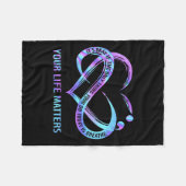 Couverture Polaire Your Life S Suicide Prevention Awareness Stay (Devant (Horizontal))