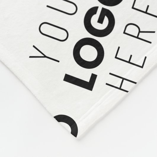 Couverture Polaire Your Logo Simple Repeating Diagonal Pattern (Coin)