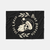 Couverture Polaire Your Parents Aren't Real Funny Santa Christmas Xma (Devant (Horizontal))