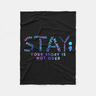 Couverture Polaire Your Story Is Not Over Stay Suicide Prevention Awa