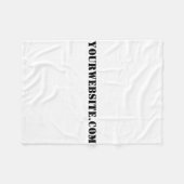 Couverture Polaire YourWebSite.com (Devant (Horizontal))