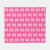 Couverture Polaire You've got this words on pink (Devant (Horizontal))