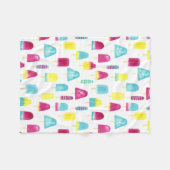 Couverture Polaire Yummy Popsicles (Devant (Horizontal))