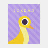 Couverture Polaire Zander le canard (Devant)