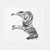 Couverture Polaire Zebra (Devant (Horizontal))