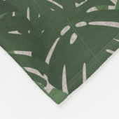 Couverture Polaire Zebra amongst Leaves (Coin)