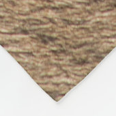 COUVERTURE POLAIRE ZEBRA ANIMAL PRINT STRIPE (Coin)