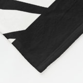 Couverture Polaire Zebra Imprimer Motif Fleece Blanket (Coin)