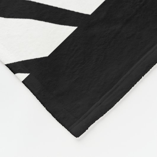 Couverture Polaire Zebra Imprimer Motif Fleece Blanket (Coin)