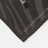 Couverture Polaire Zebra Play (Coin)