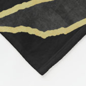 Couverture Polaire Zebra Stripes : Abstrait Monochrome Sans Seamless. (Coin)