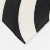 Couverture Polaire Zebra Stripes Impression moderne (Coin)