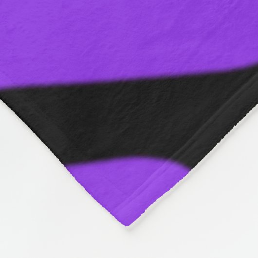 Couverture Polaire Zèbre pourpre (Coin)