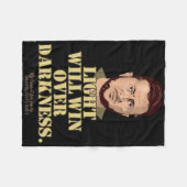 Couverture Polaire Zelensky Quote Light Will Win Ukrainian President (Devant (Horizontal))