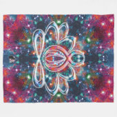 Couverture Polaire Zen Lotus (Devant (Horizontal))
