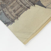 Couverture Polaire Zeppelin Steampunk vintage (7) (Coin)