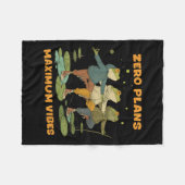 Couverture Polaire Zéro Plans Vibes maximum Funky Frog Chill Sweat - (Devant (Horizontal))