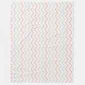 Couverture Polaire Zig-Zag Blanket in Soft Colors (Devant)