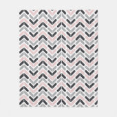 Couverture Polaire Zigzag Hugs (Devant)