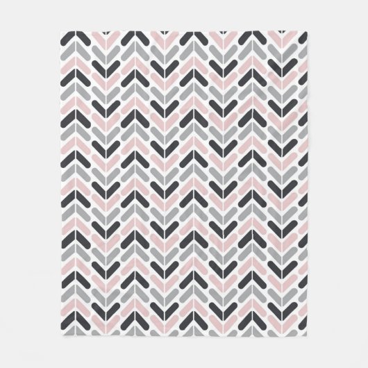 Couverture Polaire Zigzag Hugs (Devant)