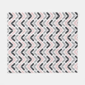 Couverture Polaire Zigzag Hugs (Devant (Horizontal))
