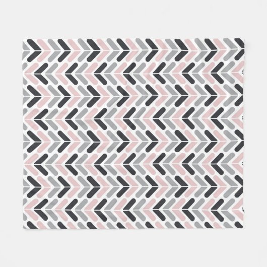 Couverture Polaire Zigzag Hugs (Devant (Horizontal))