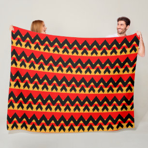 Couverture Polaire Zigzag tendance