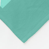 Couverture Polaire ZigZag vert (Coin)