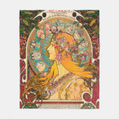 Couverture Polaire Zodiac, Mucha (Devant)