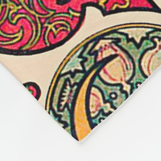 Couverture Polaire Zodiac, Mucha (Coin)