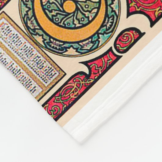 Couverture Polaire Zodiac, Mucha (Coin)