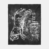 Couverture Polaire Zodiac Vintage (Devant)