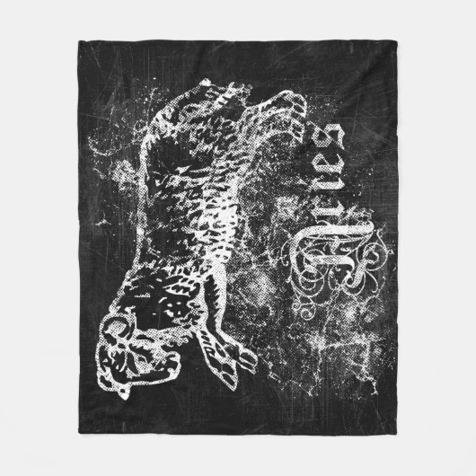 Couverture Polaire Zodiac Vintage (Devant)