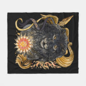 Couverture Polaire Zodiaque Lion (Devant (Horizontal))