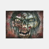Couverture Polaire Zombie (Devant (Horizontal))