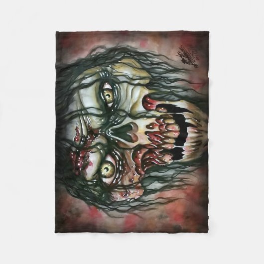Couverture Polaire Zombie (Devant)