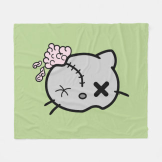 Couverture Polaire Zombie Kitty