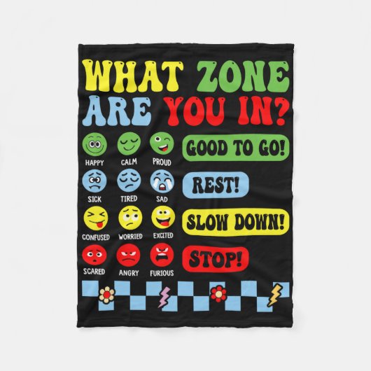 Couverture Polaire Zone de régulation pour la santé mentale du consei (Devant)