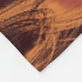 Couverture Polaire Zones léopard Motif animal africain (Coin)