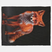 Couverture Polaire Zorro nocturno (Devant (Horizontal))