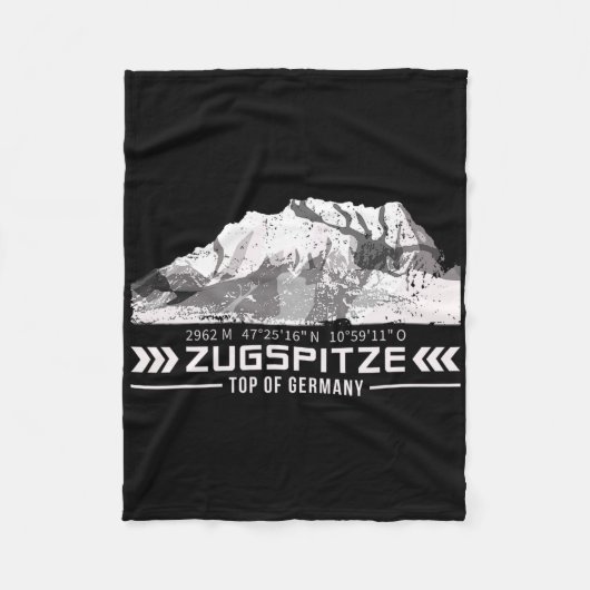 Couverture Polaire Zugspitze Alps Wetterstein Mountains Hiking Climbi (Devant)